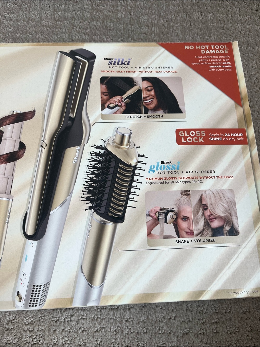 Shark Glam Hot Tool Air Styling & Drying System - Gold/Black - Picture 11 of 14